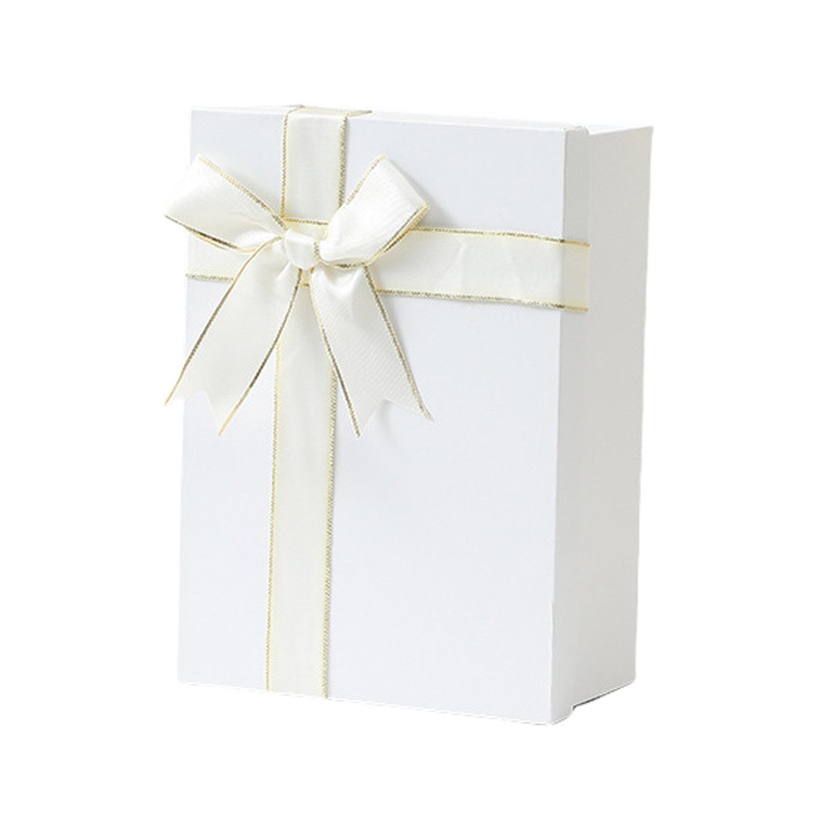 XDeer Aufbewahrungsbox Geschenkbox Faltbare Gift Box mit Deckel und Band, Geschenkkarton Geschenkboxen für Weihnachten 33x25x12.5cm