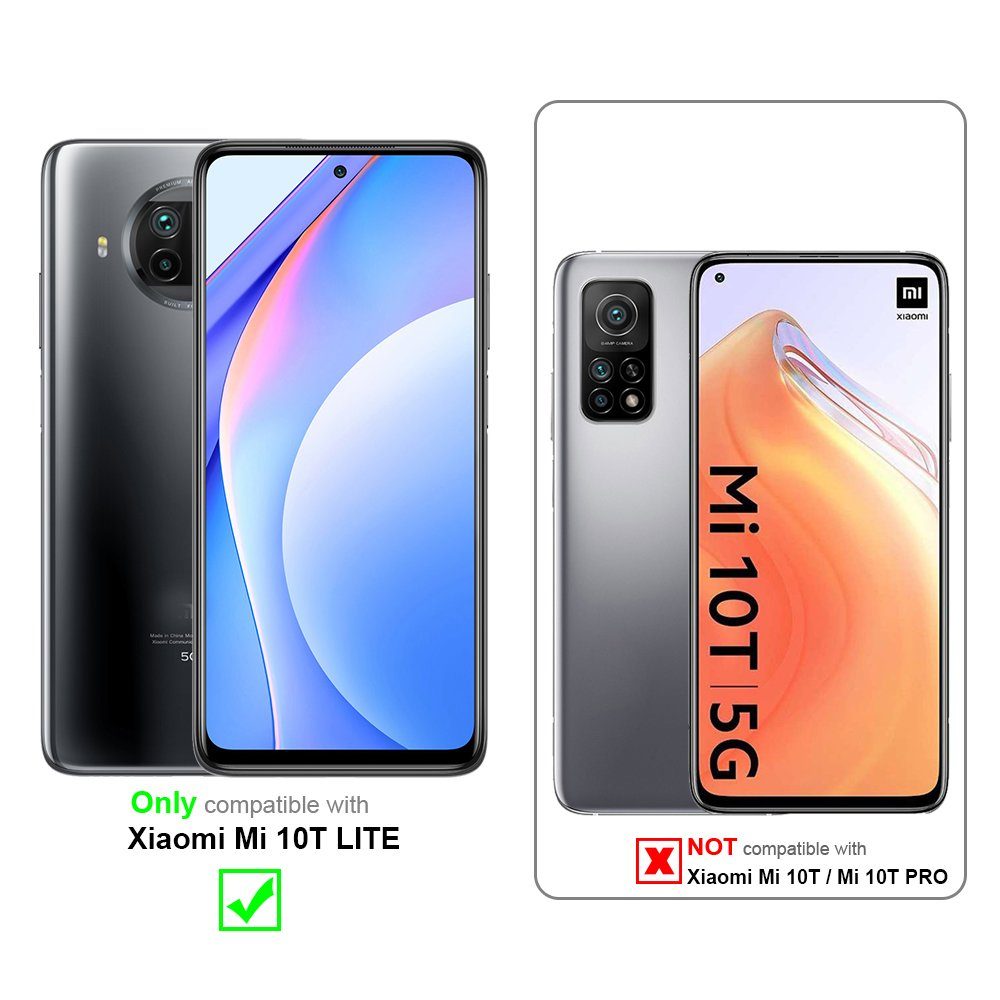 Cadorabo Handyhülle für Xiaomi Mi 10T LITE Hülle Xiaomi Mi 10T LITE, Flexible Hülle TPU Silikon Schutzhülle Back Cover Case