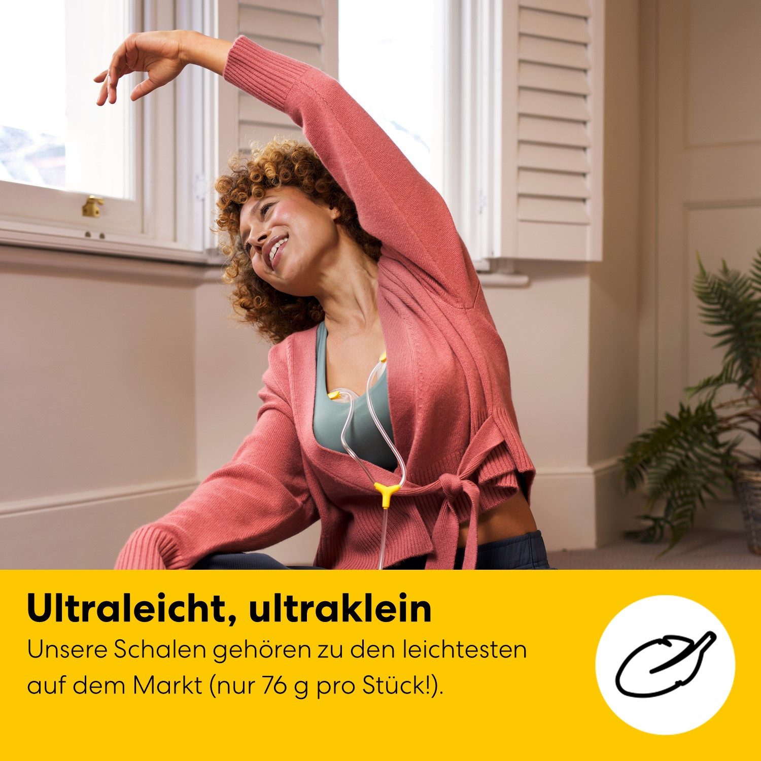 MEDELA Elektrische Doppelmilchpumpe MEDELA Freestyle Mini Hands-free + Hands Free Doppelpumpset, 1-tlg., AKTIONSPACK – Bild 5 von 5