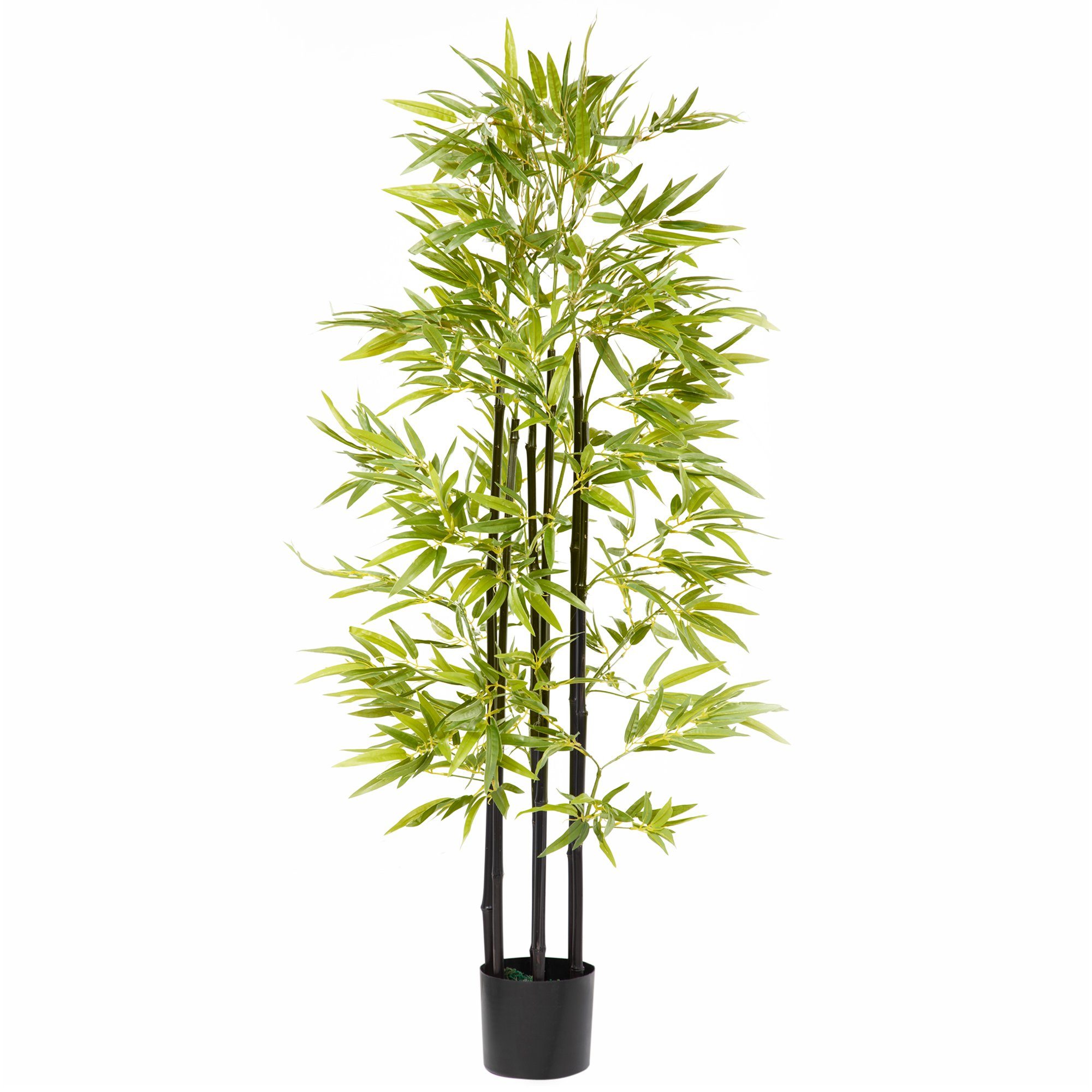 Kunstpflanze künstliche Pflanze Bambus, HOMCOM, Höhe 150 cm, Grün 17 x 17 x 150 cm. Reduzierter Preis € 44,90. Unverbindliche Preisempfehlung € 78,90
