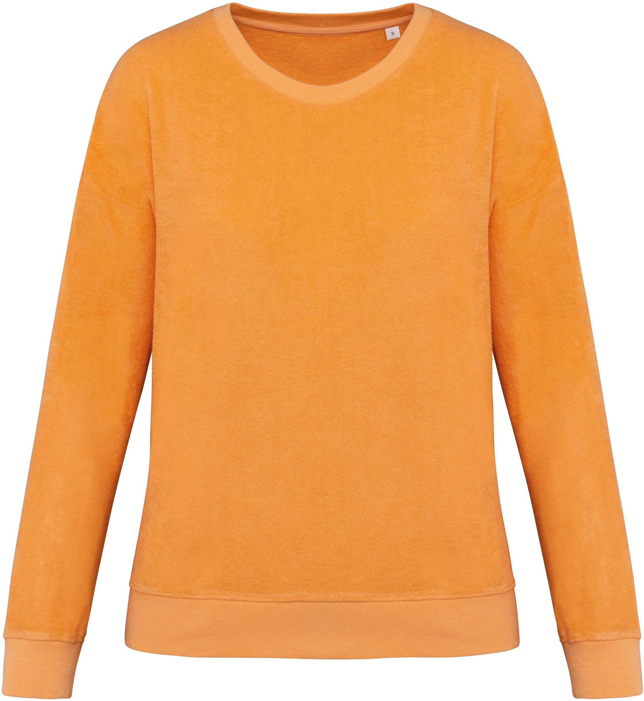 Native Spirit Sweatshirt Umweltfreundliches Damen-Sweatshirt aus Frottee