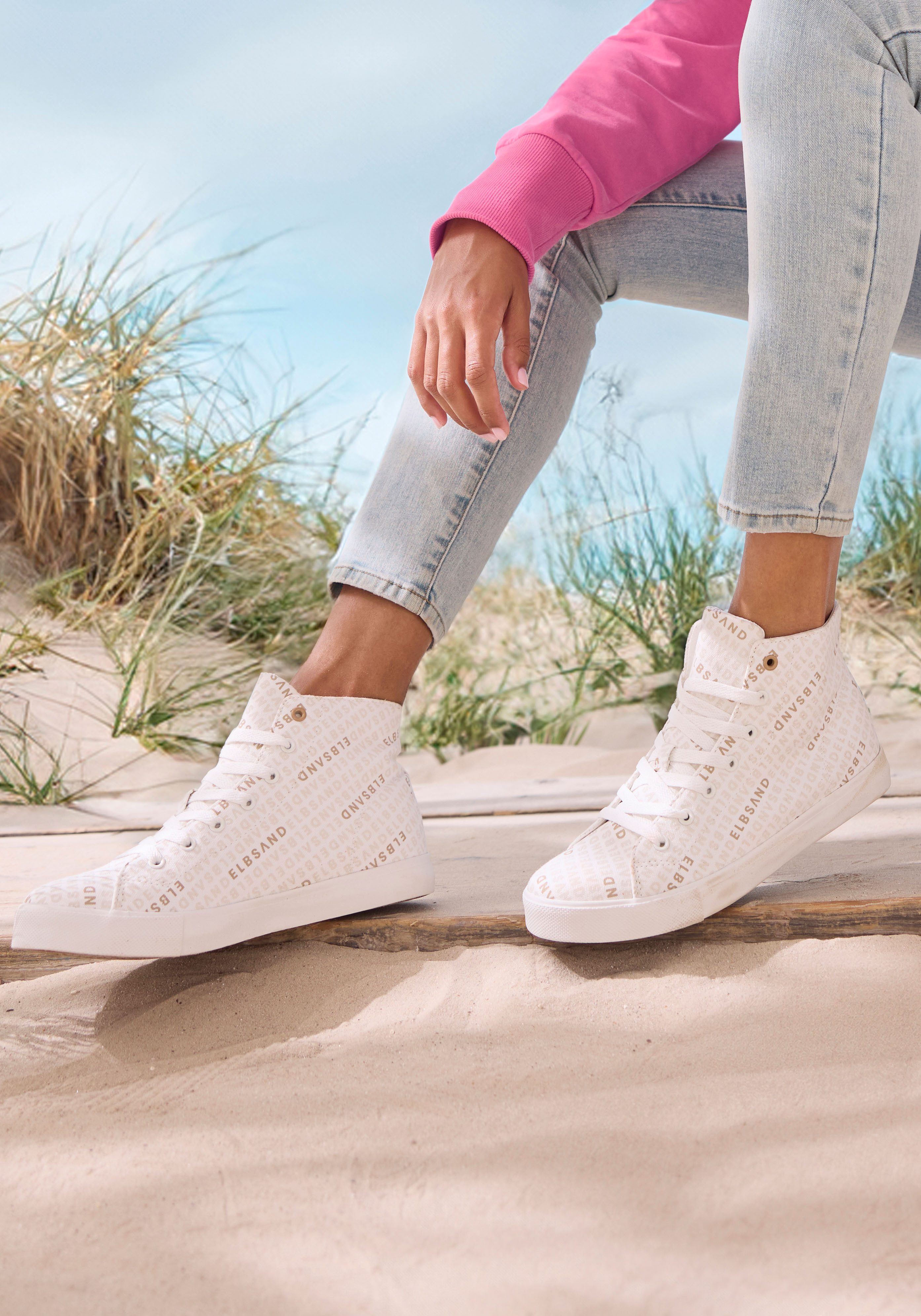 Elbsand Textilschuhe, Schnürschuh Sneaker Schnürhalbschuh, Freizeitschuh, S günstig online kaufen