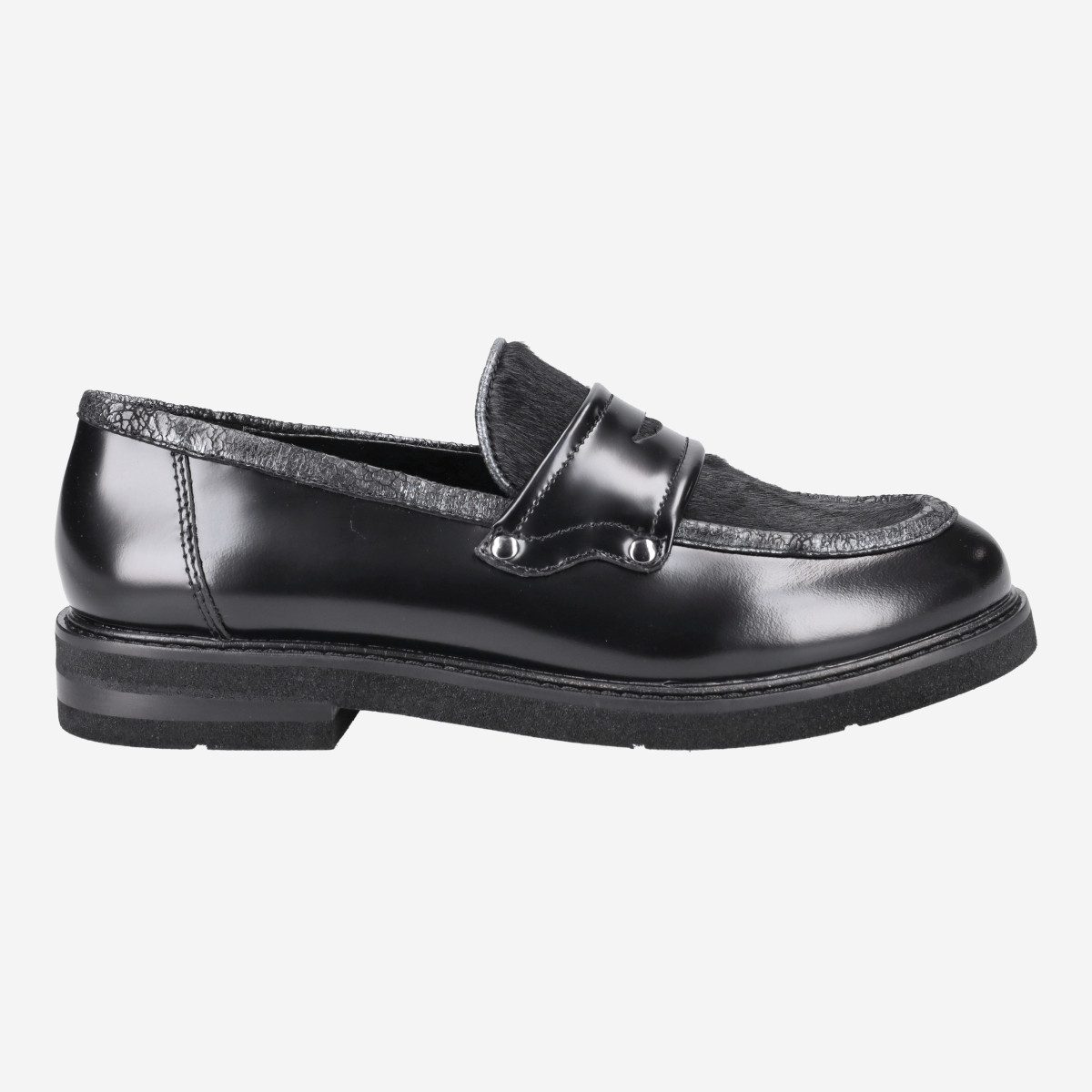 Maripé MARTINA V. 1 NERO, Slipper & Mokassin in Schwarz für Damen Slipper