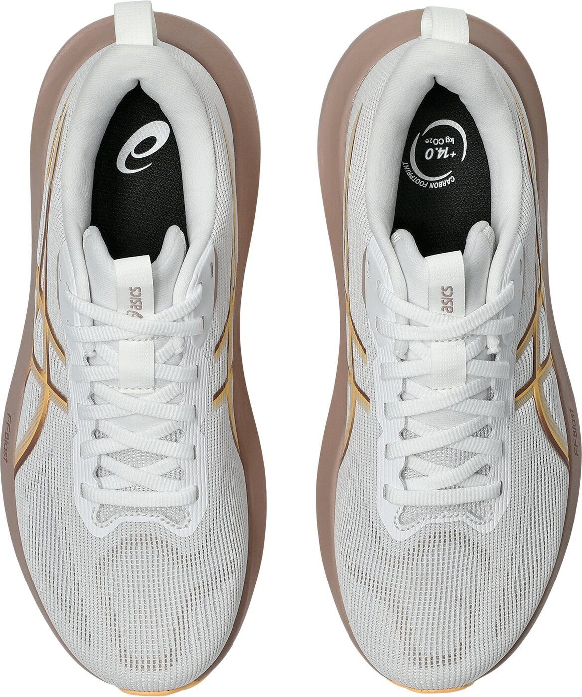 Asics GT-1000 14 WHITE/RUBBLE RED Laufschuh