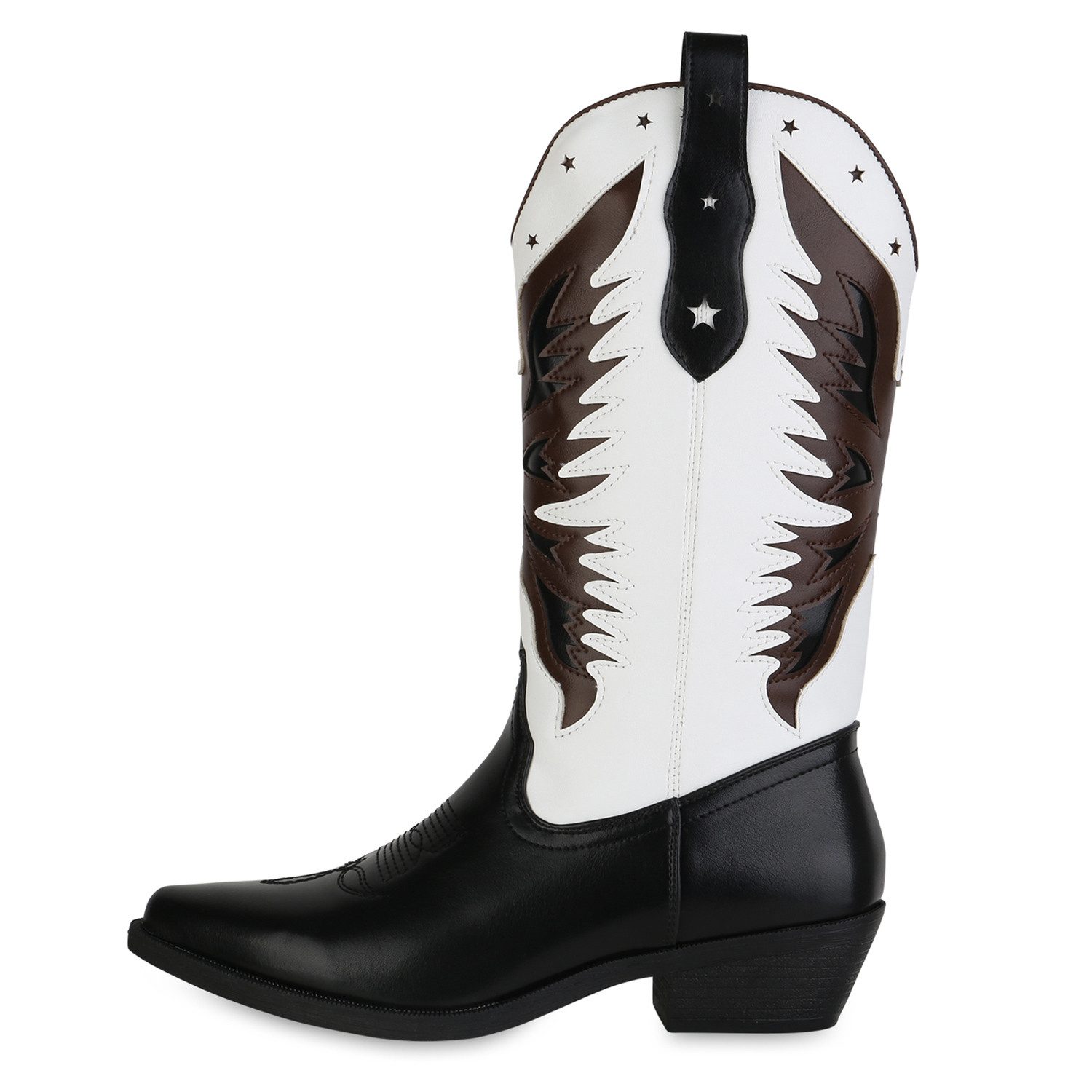VAN HILL 841113 Cowboystiefel Schuhe günstig online kaufen