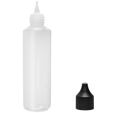 Oputec Kanister 50 x 250 ml Dosierflaschen Tropfflasche, weiche PE Kunststoff-Flaschen (Spar-Set)
