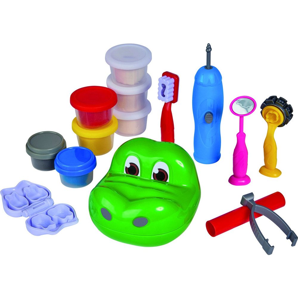 SIMBA Play-Doh A&F Knetset Krokodil Zahnarzt