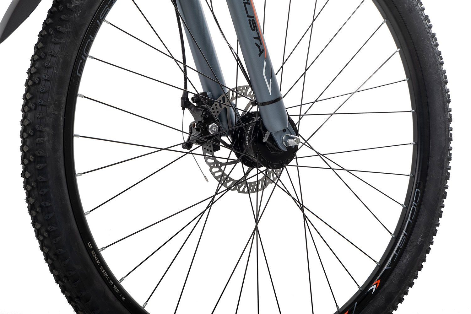 Ciclista Kinderfahrrad Adventure 29 Disc, 21 Gang Shimano Tourney 21 Schaltwerk, Kettenschaltung, Jugendfahrrad 29 Zoll schwarz/grau