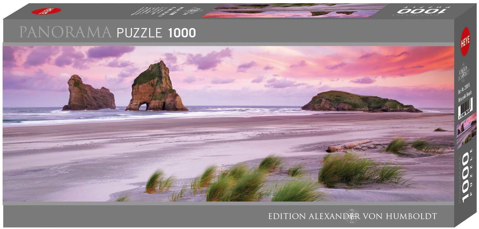 Europe 1000 Beach, Wharariki Edition Made HEYE Humboldt, in Puzzleteile, Puzzle