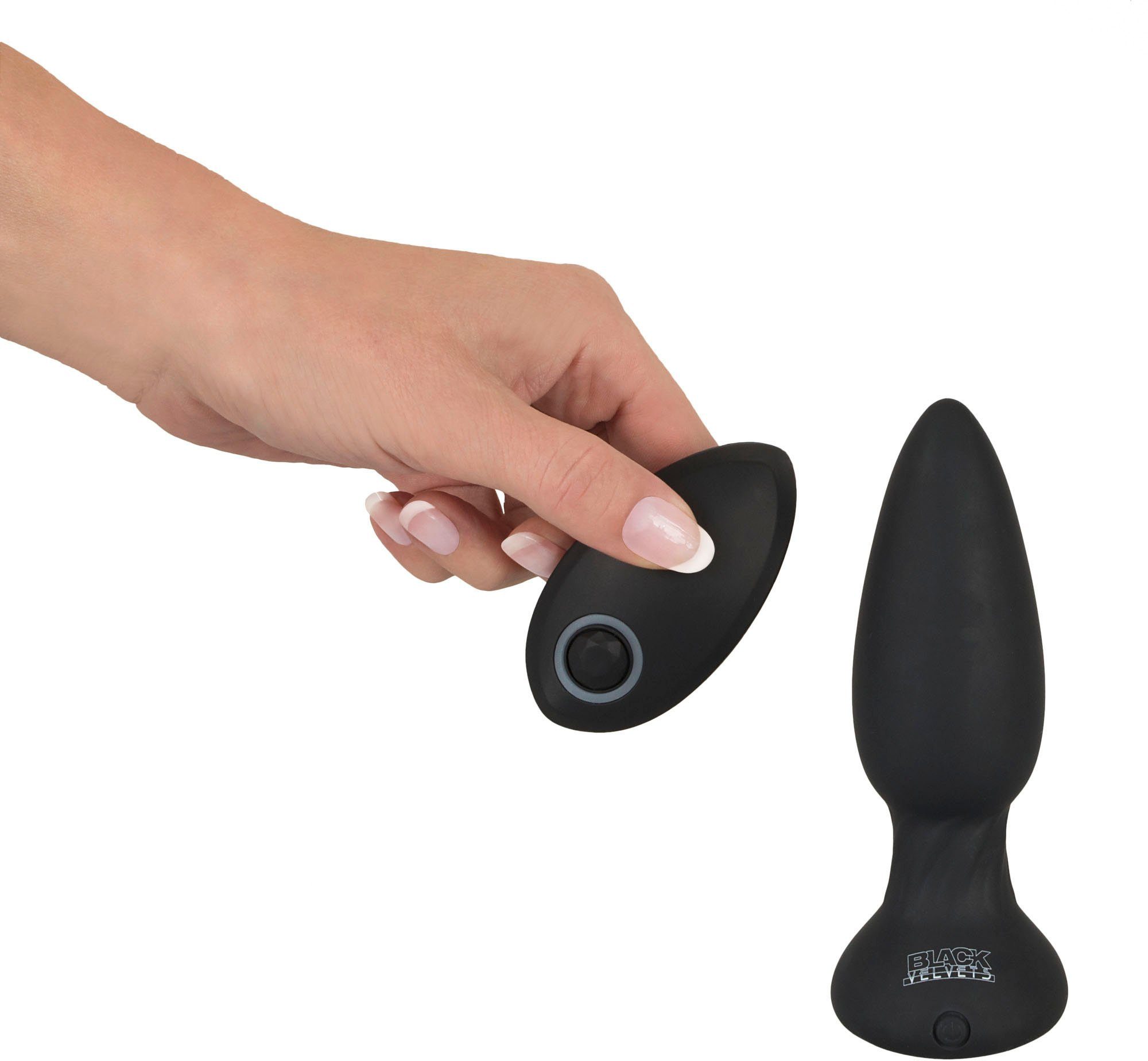 Analplug Rotating BLACK VELVETS Plug