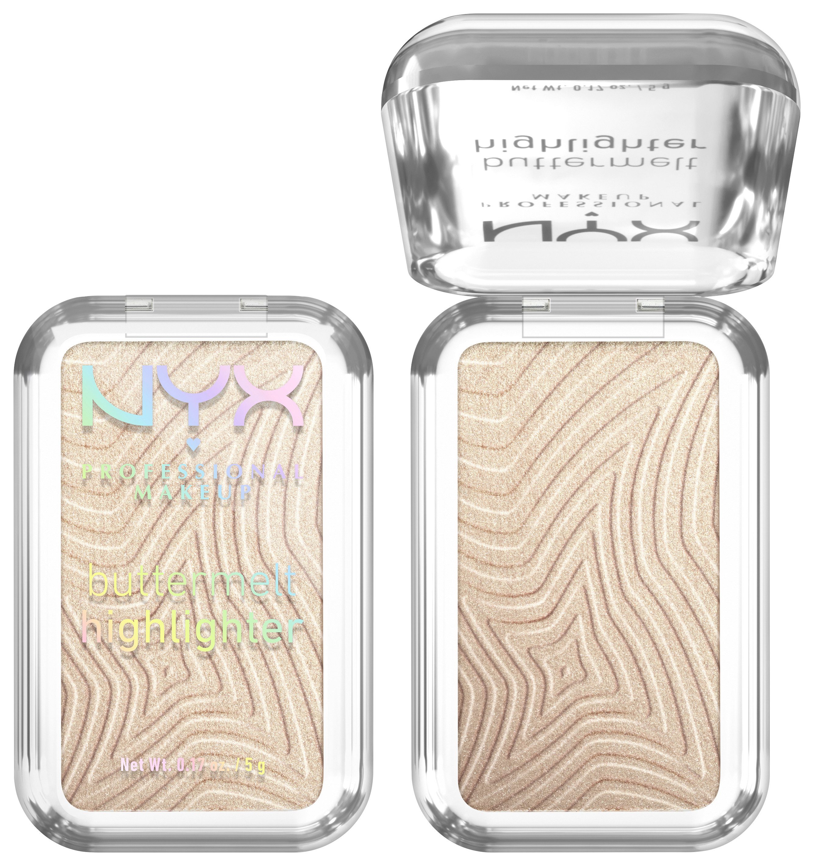 NYX PROFESSIONAL MAKEUP Highlighter BUTTERMELT HIGHLIGHTER, zaubert einen multidimensionalen Glow in das Gesicht