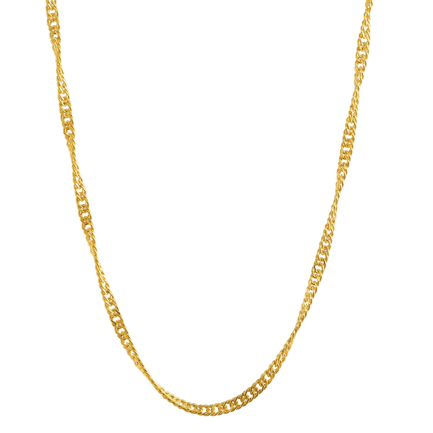 HOPLO Goldkette Goldkette Singapurkette Länge 50cm günstig online kaufen