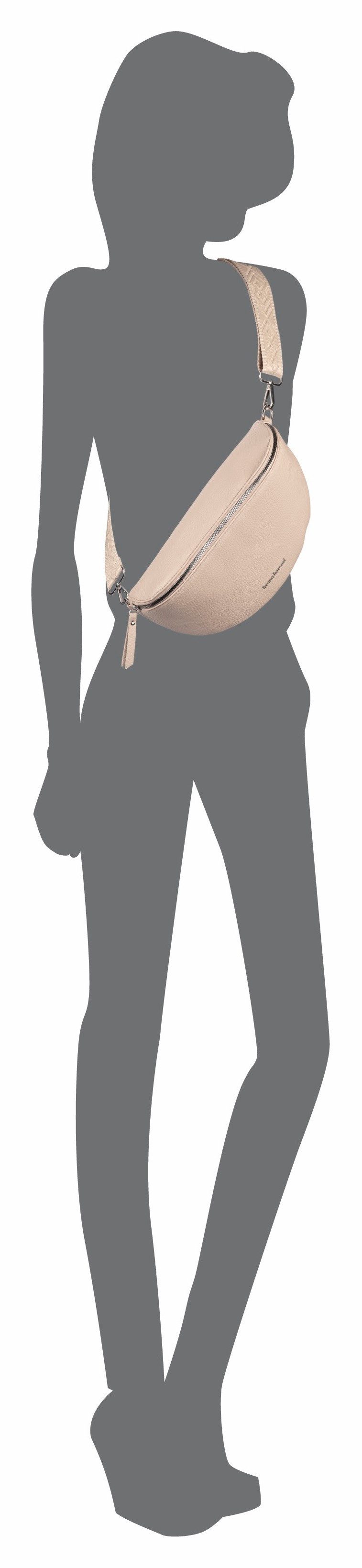 Bruno Banani Bauchtasche Amalfi, Gürteltasche Umhängetasche Breiter Gurt Cr günstig online kaufen