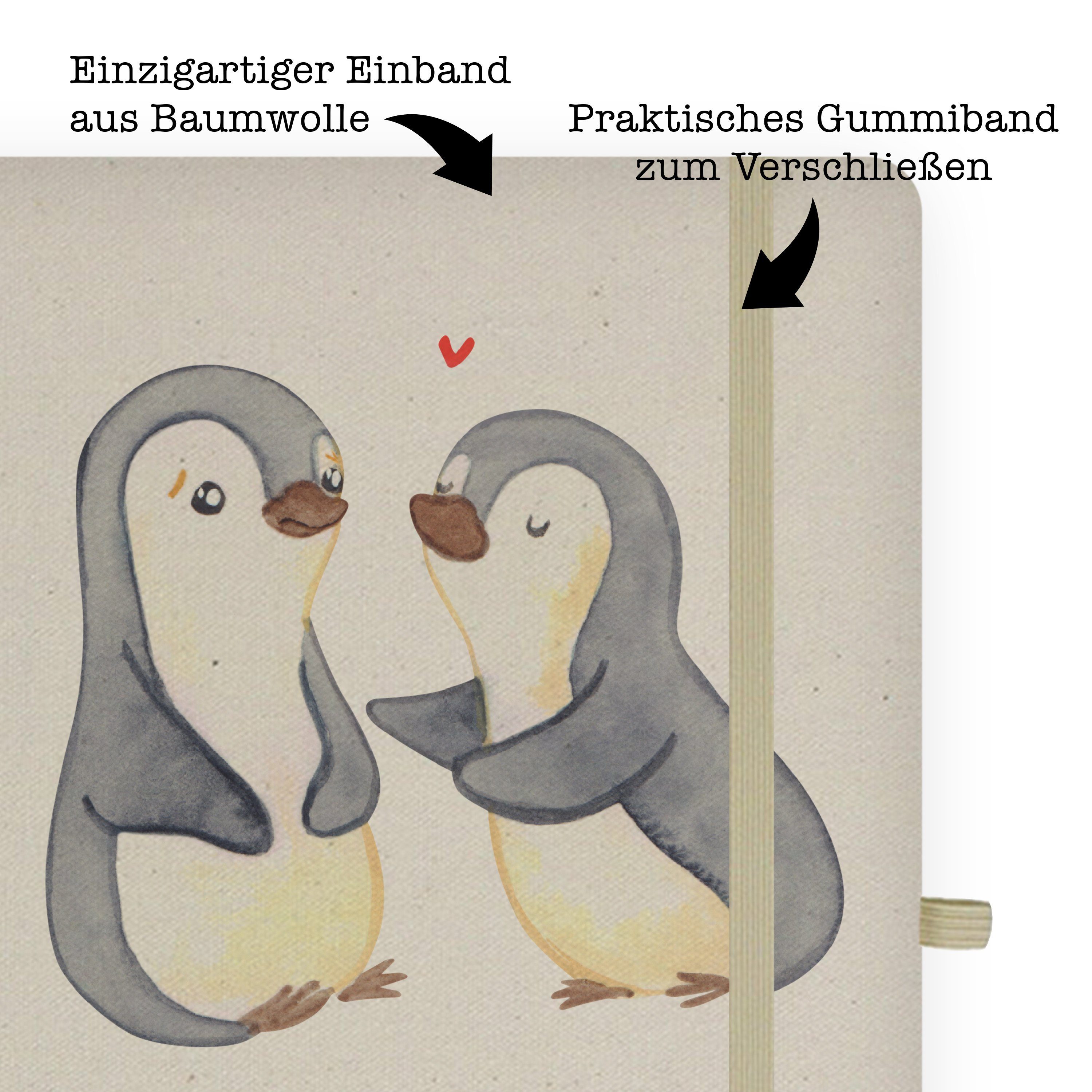 Mr. Skizzenbuch, Pinguine Tage Panda - trösten - Journal, Mrs. & Mr. Panda Mrs. Geschenk, & Notizbuch Transparent