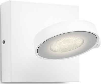 Philips Deckenspot Clockwork, LED fest integriert, Warmweiß, myLiving LED Spot 1flg 500lm Weiß