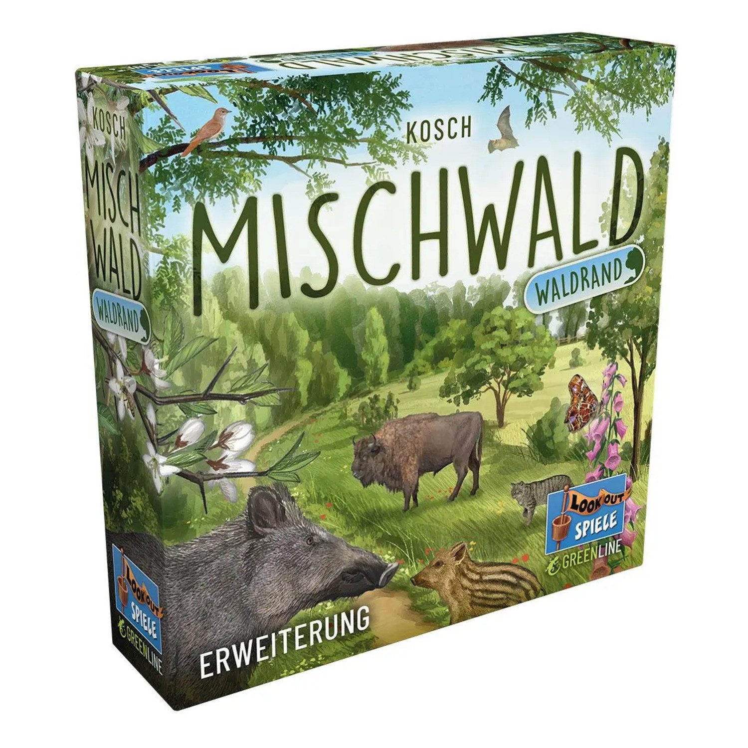 Asmodee Spiel Mischwald - Waldrand