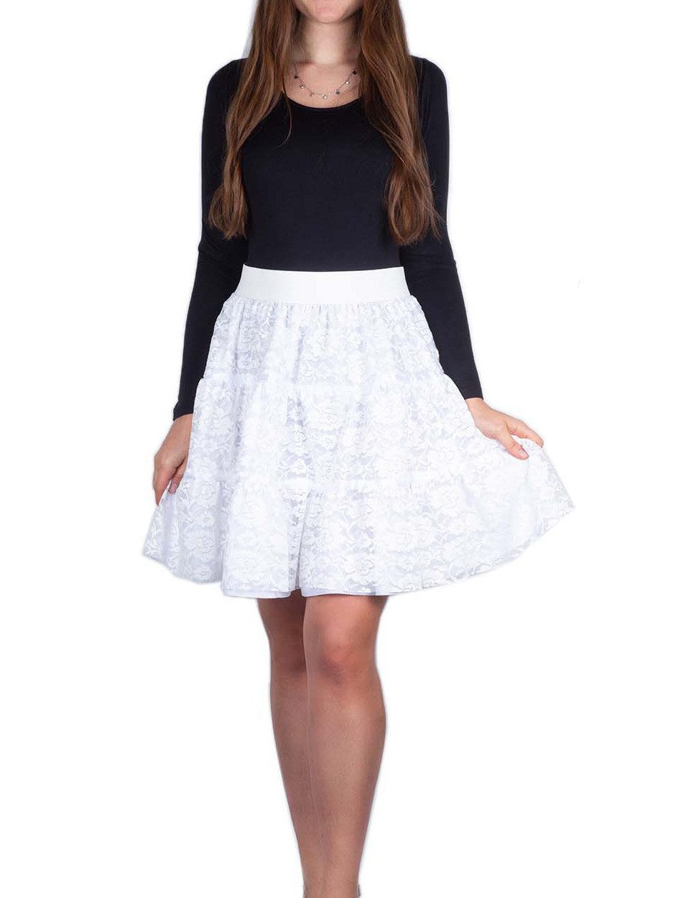 Goldschmidt Kostüme Kostüm Spitzen Tutu weiß Spitzenrock günstig online kaufen