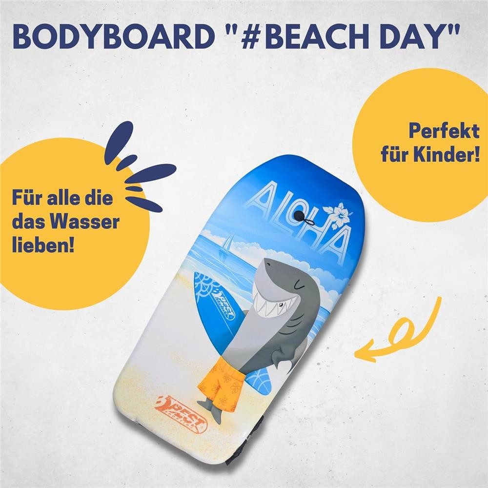 Best Sporting Bodyboard Kinder Aloha, Kinder-Surfbrett, 92 cm, Maximale Belastbarkeit bis 75 kg