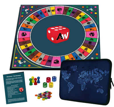 ALLESWISSER Spiel, Alleswisser - Das Brettspiel Interaktives Quiz-, Wissens-, Familienspiel mit App für iOS & Android