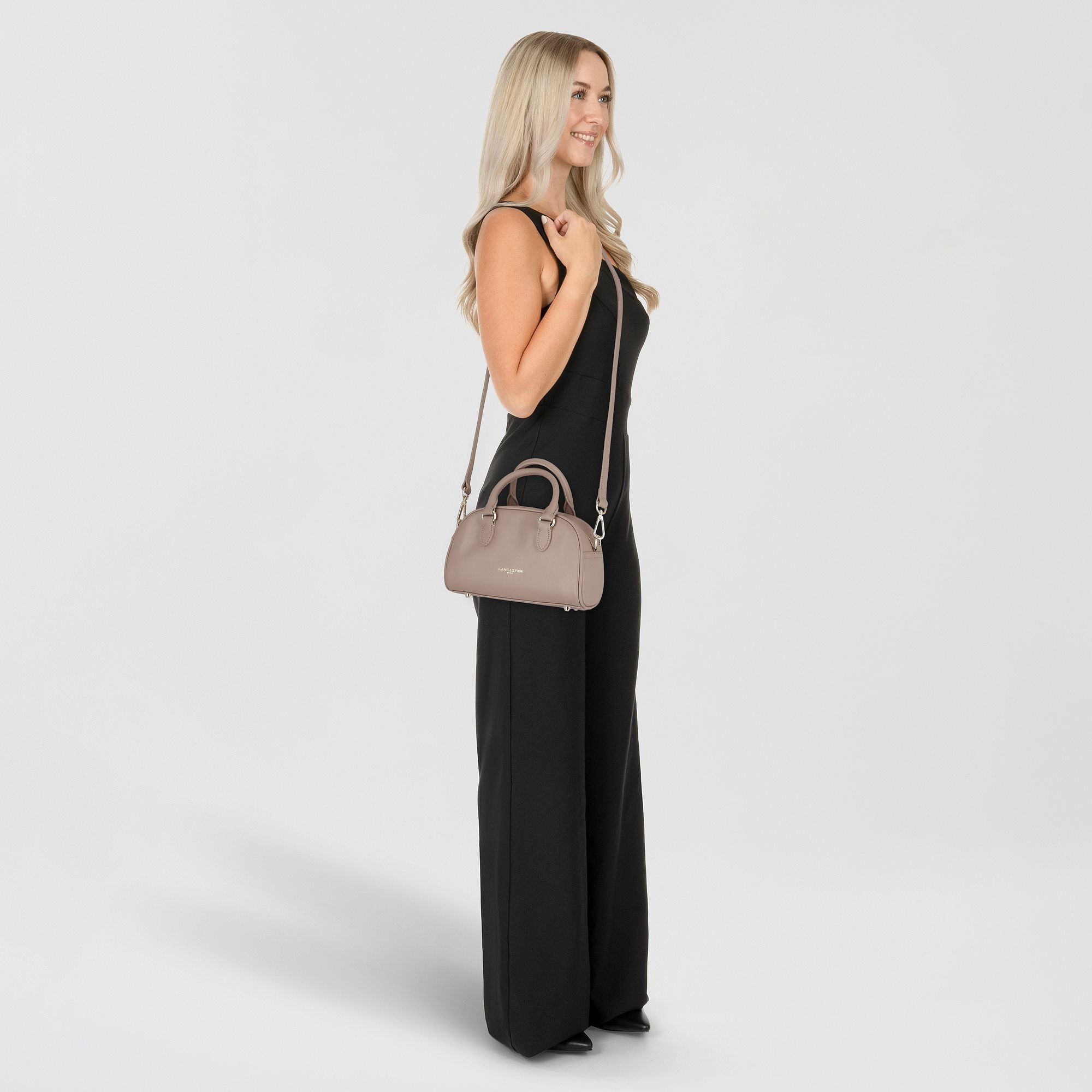 LANCASTER Henkeltasche Donna Bow, Leder