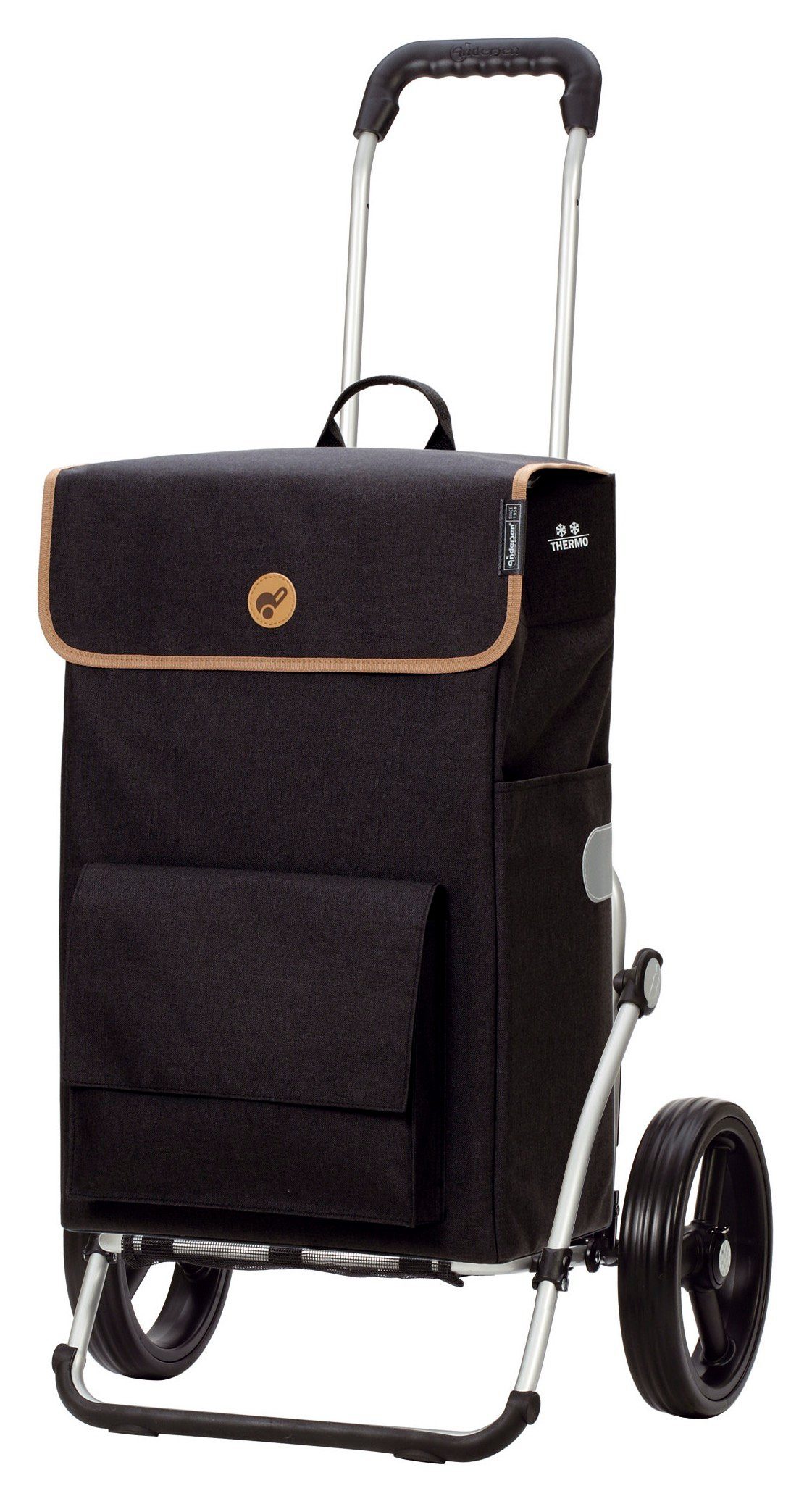 Andersen Einkaufstrolley Royal Shopper Solva, 56 l schwarz | Einkaufstrolleys