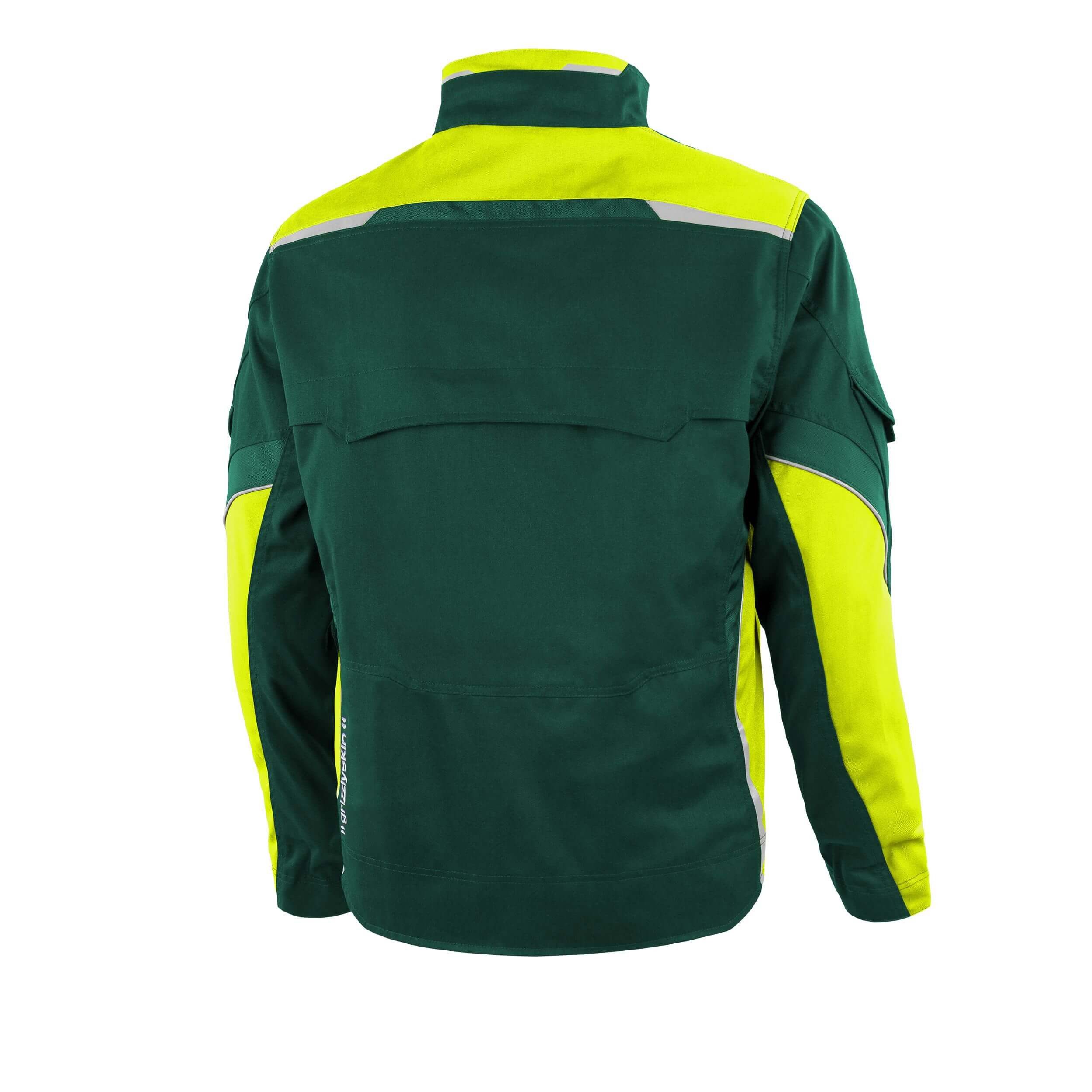 Qualitex Workwear Arbeitsjacke Leichte Workwear Bundjacke - Atmungsaktiv & Robust - Ungefüttert (1-St) Lyocell, Cordura, Stretch - Top modern für Handwerker & Mechatroniker