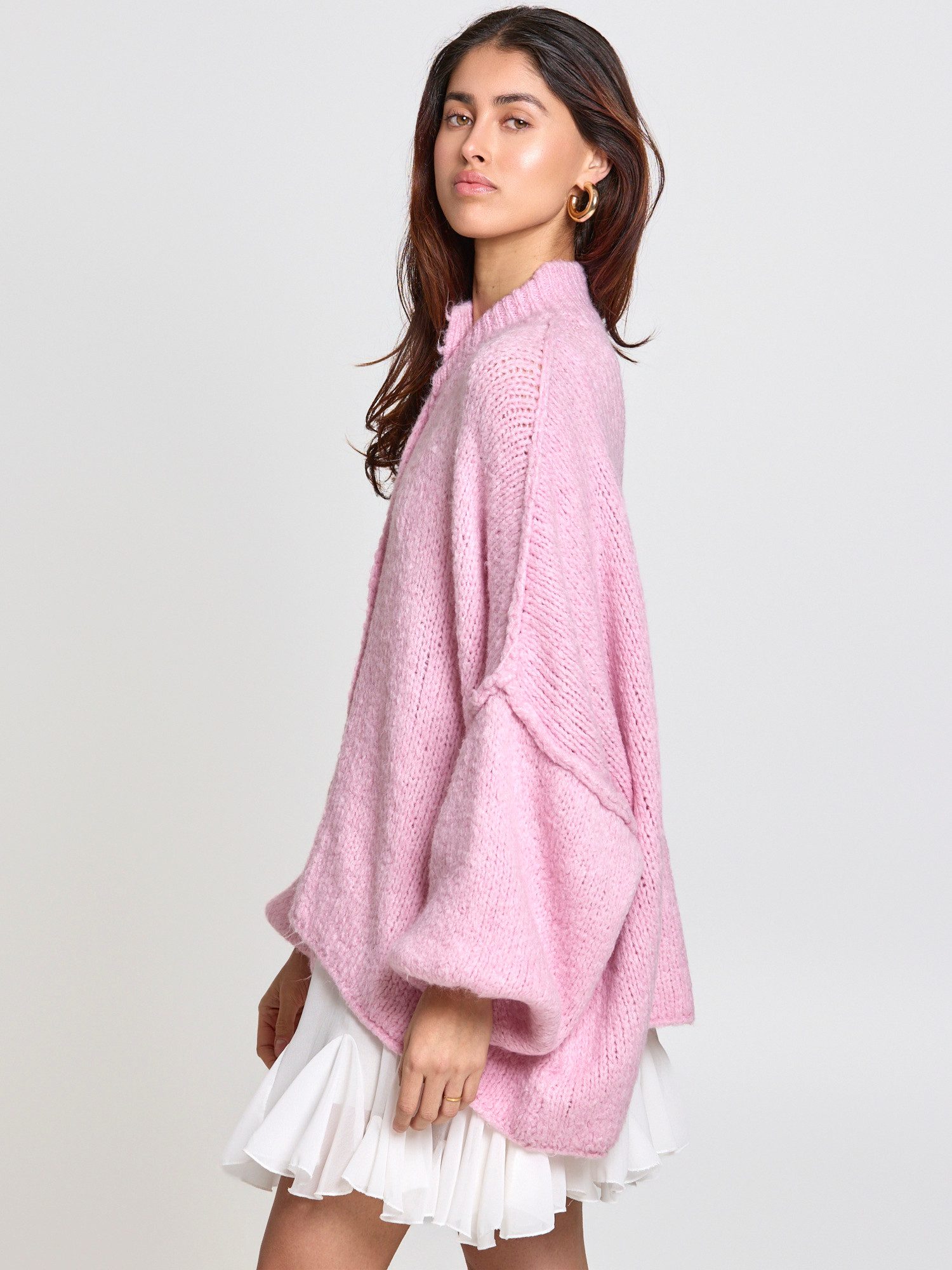 Lilavie Longstrickjacke Lolaa Goldene Knöpfe günstig online kaufen