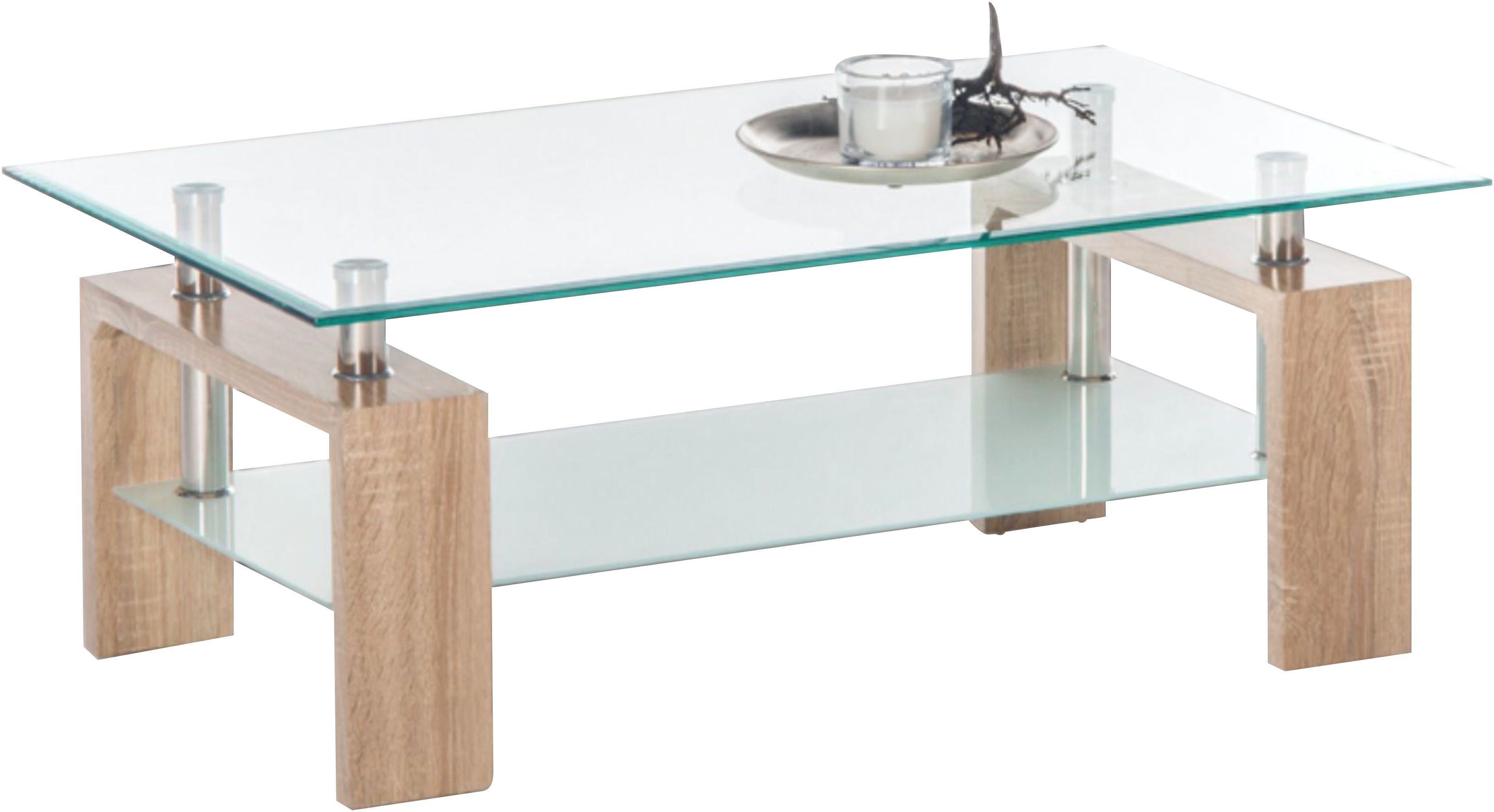Stolkom Sp.z.o.o. Couchtisch Mango II Glastisch, günstig online kaufen