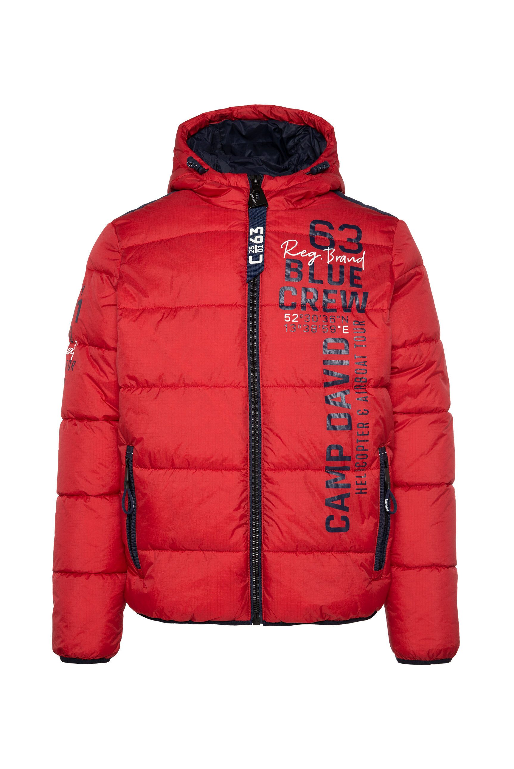 CAMP DAVID Winterjacke mit Innentaschen
