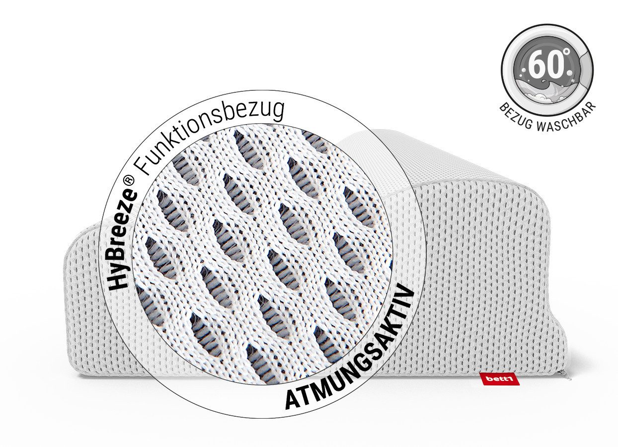 bett1.de Nackenstützkissen BODYGUARD Kissen, zwei Stützstufen, Füllung: sof günstig online kaufen