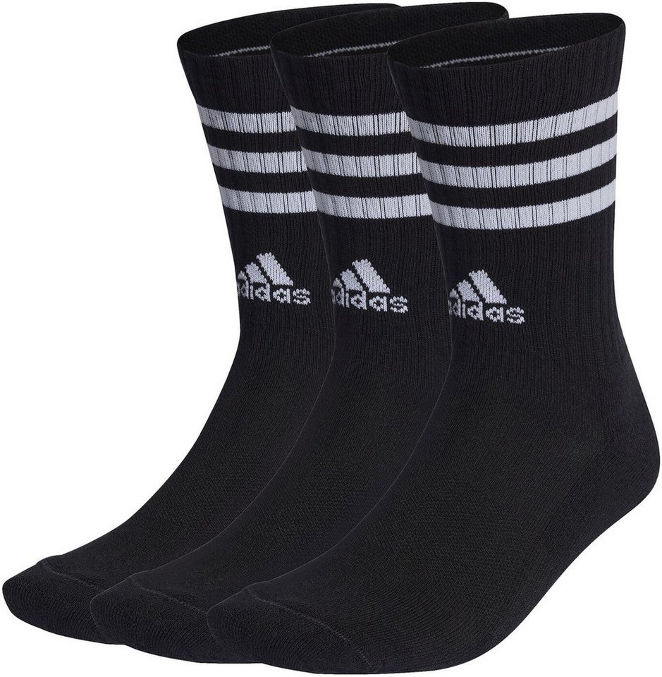 adidas Sportswear Sportsocken 3S C SPW CRW 3P BLACK/WHITE