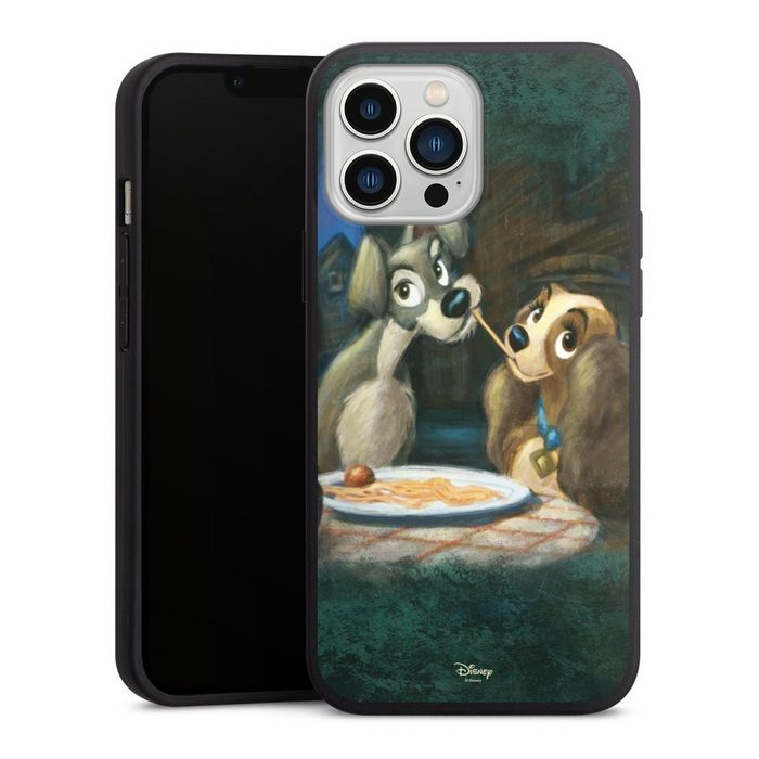 DeinDesign Handyhülle Susi und Strolch Disney Offizielles Lizenzprodukt Susi & Strolch Apple iPhone 13 Pro Max Silikon Hülle Premium Case Handy Schutzhülle