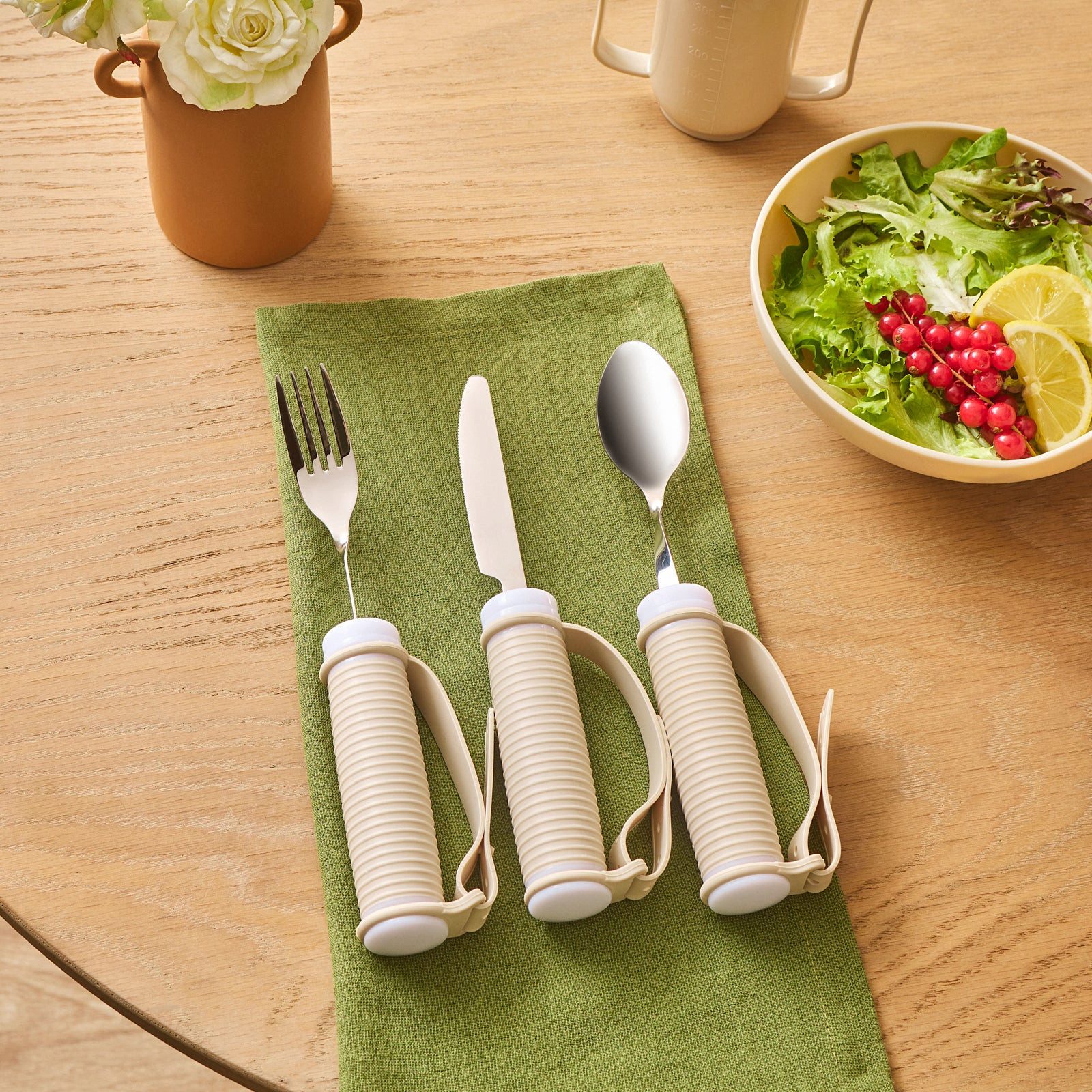 Karaca Besteck-Set Karaca For All Ergonomisches Besteck, PLASTIC