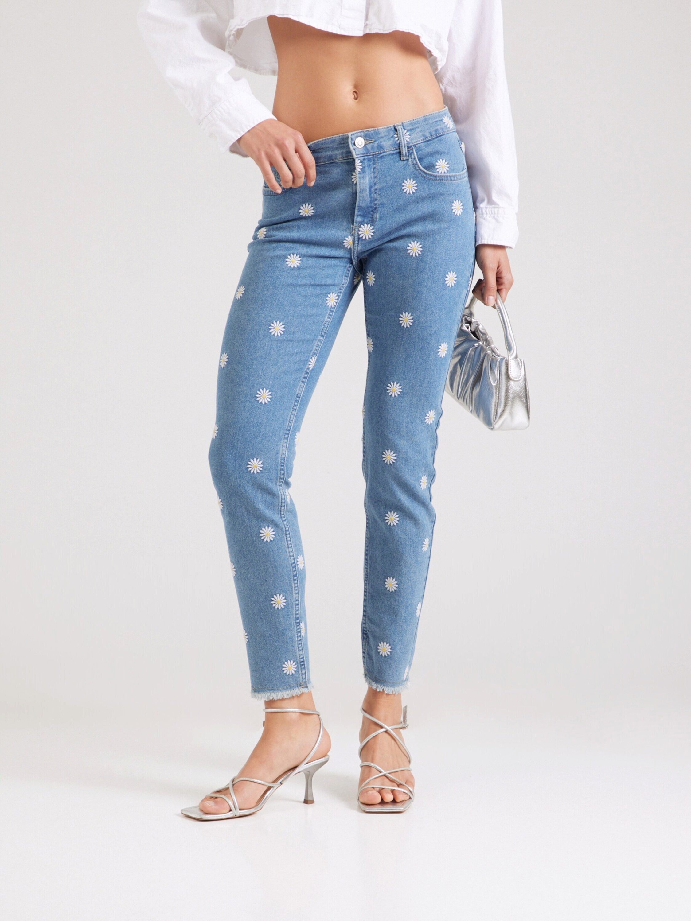 ONLY 7/8-Jeans ONLHUSH (1-tlg) Stickerei