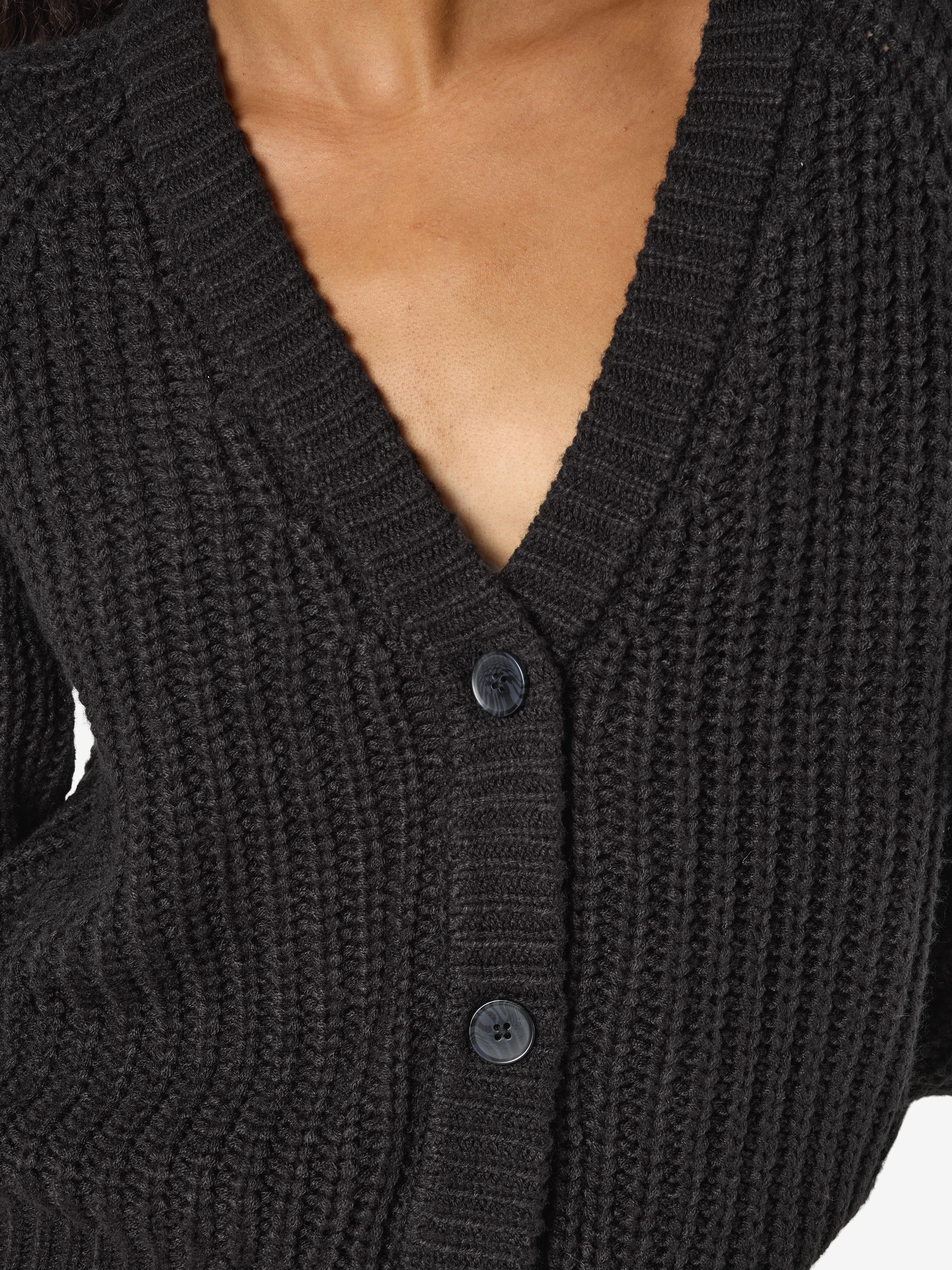 Noisy may Strickjacke NMCHARLIE L/S V-NECK KNIT CARDIGAN NOOS