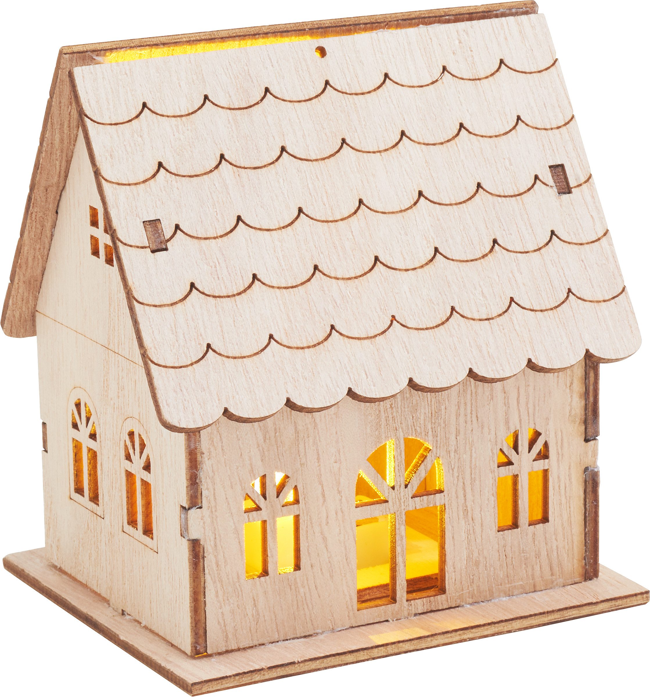 Dekoobjekt Holzbausatz "Haus"