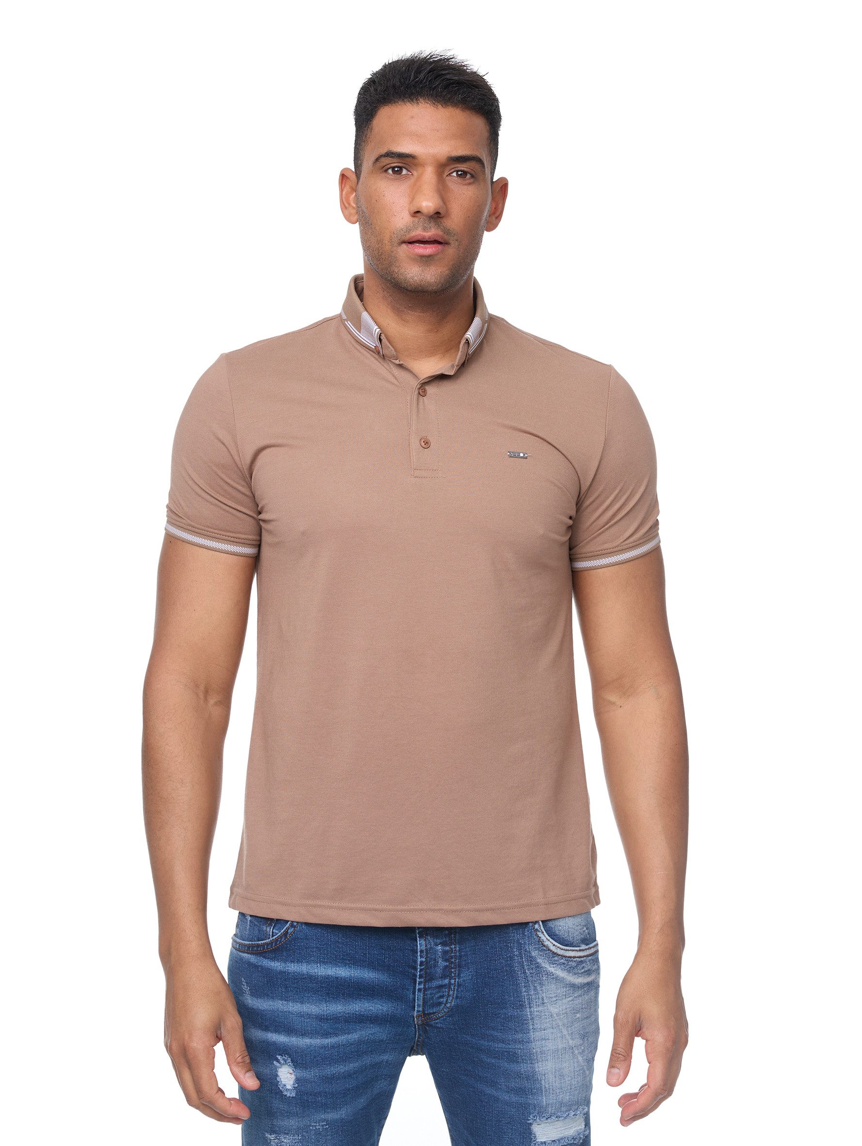 Denim Distriqt Poloshirt Sommer Poloshirt Polo-Shirt günstig online kaufen