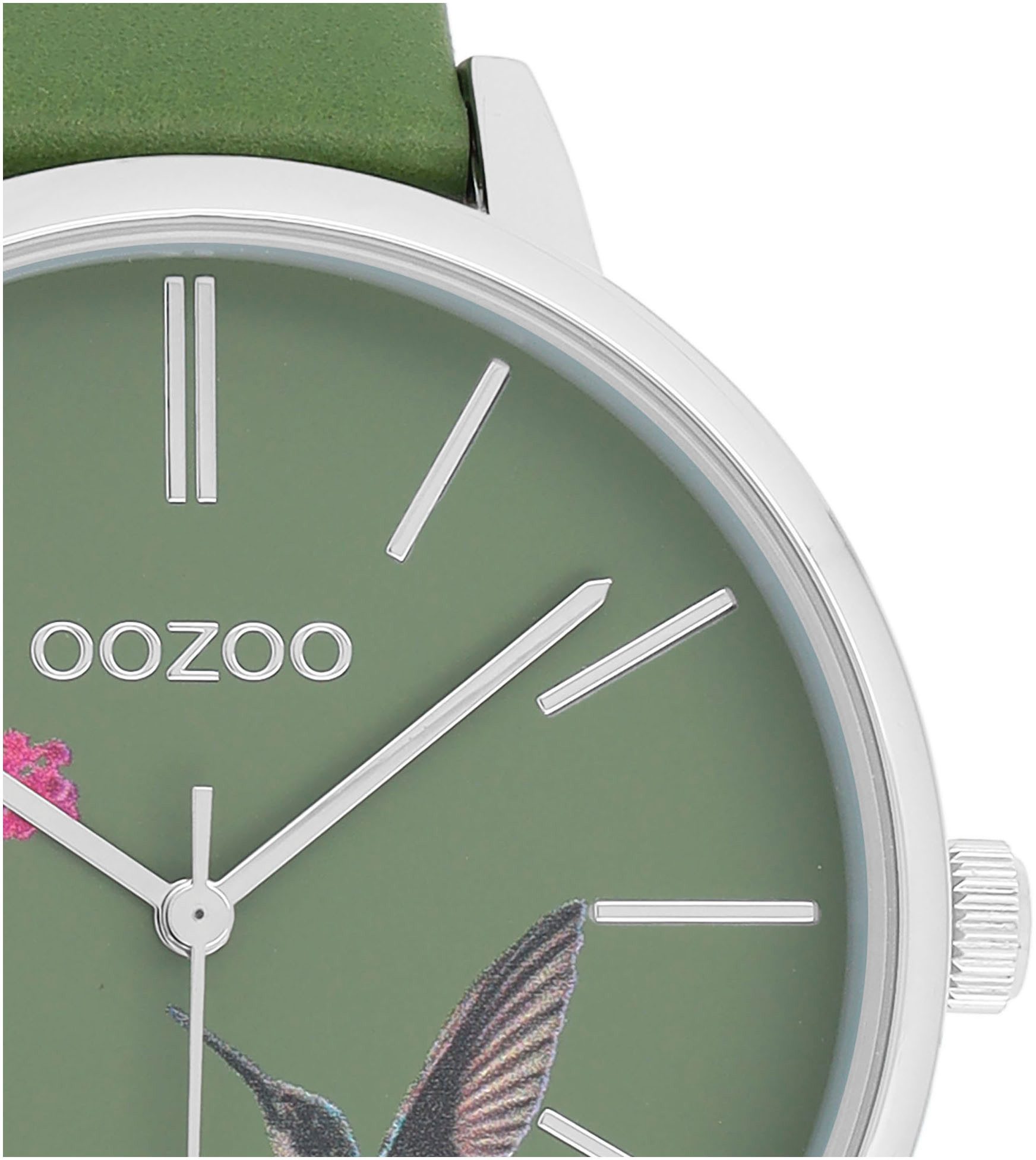 OOZOO Quarzuhr C11065, Armbanduhr, Damenuhr, Lederarmband, günstig online kaufen