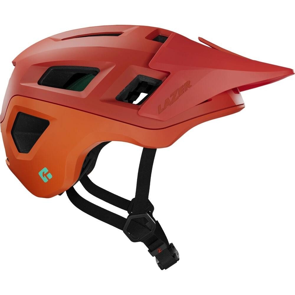 Lazer Fahrradhelm LAZER Helm Coyote KinetiCore MTB Matte Rust Orange (M) - sicherer Trai
