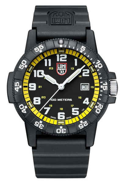 Luminox Quarzuhr Leatherback Sea Turtle Giant Schwarz/Gelb