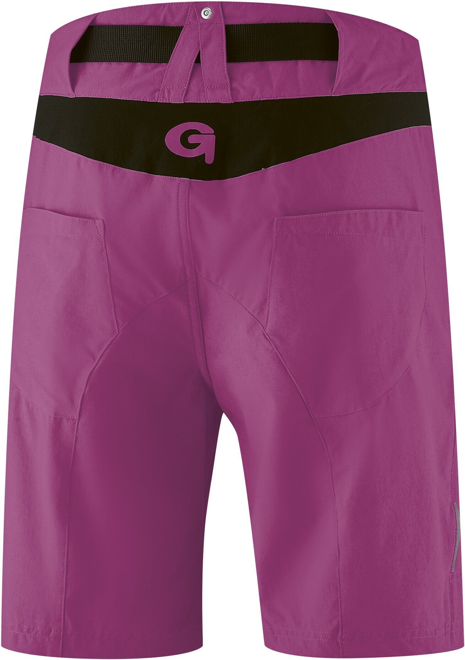 Gonso Shorts G mit Tunnelbund Lila (1-tlg)