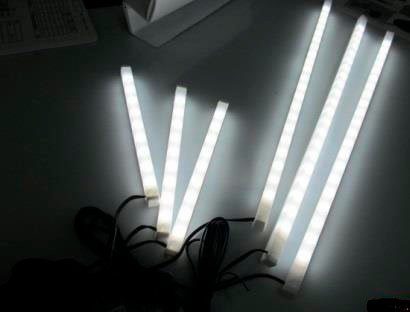 LED Rückwandbeleuchtung, LED (6er-Set) Kaltweiß, fest integriert,