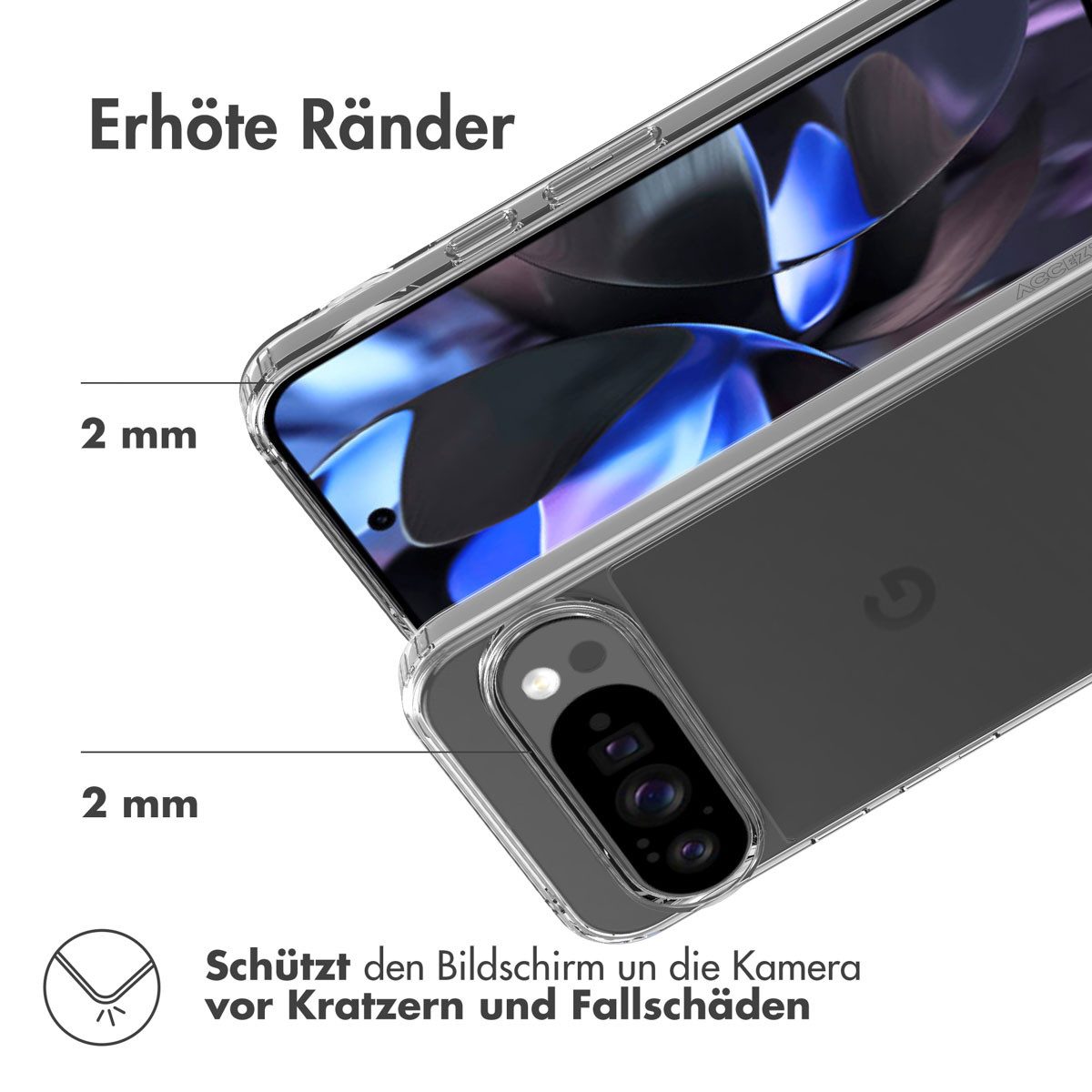 Accezz Backcover Accezz Xtreme Impact Case Google Pixel 10 Pro XL - Transparent
