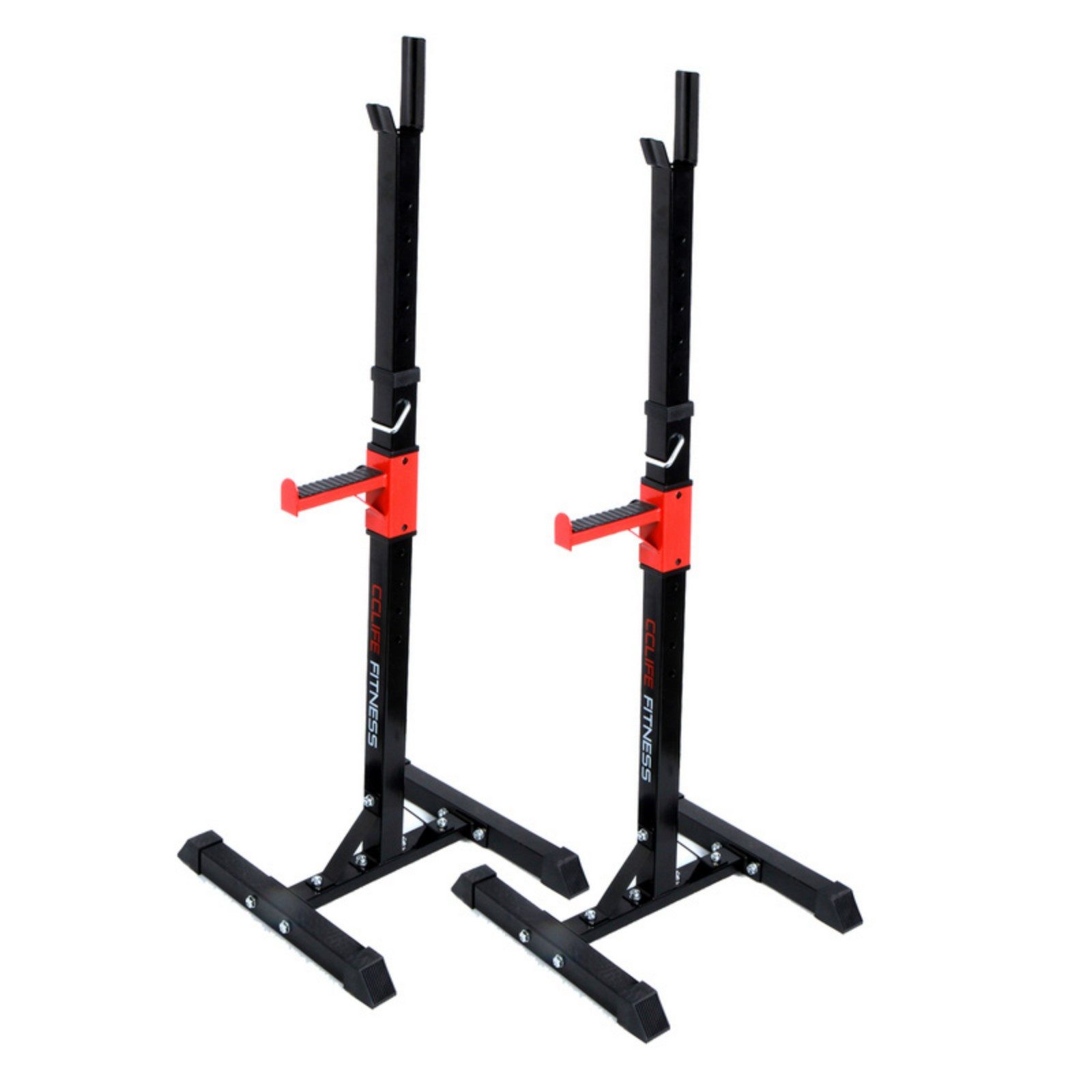 CCLIFE Langhantelständer Squat Rack Kniebeugenständer Langhantelablage höhenverstellbar 150kg