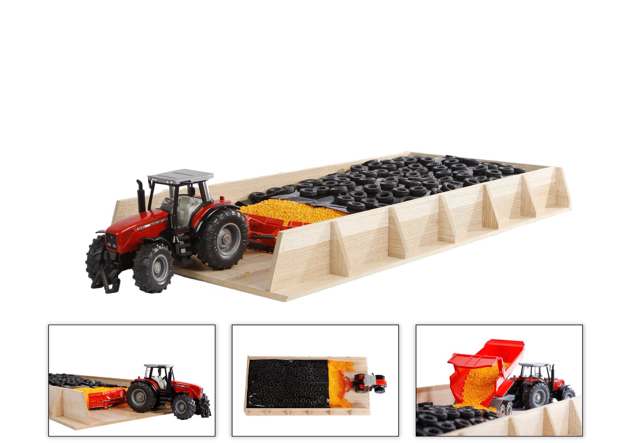 Kids Globe Spielzeug-Traktor