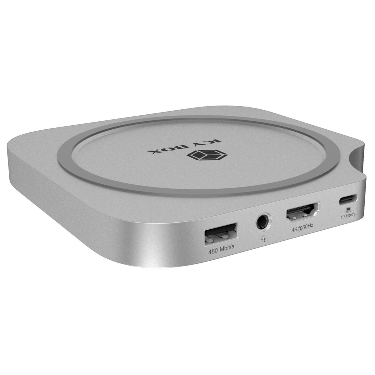 ICY BOX Festplatten-Gehäuse IB-DK100 DockingStation für Mac mini M4