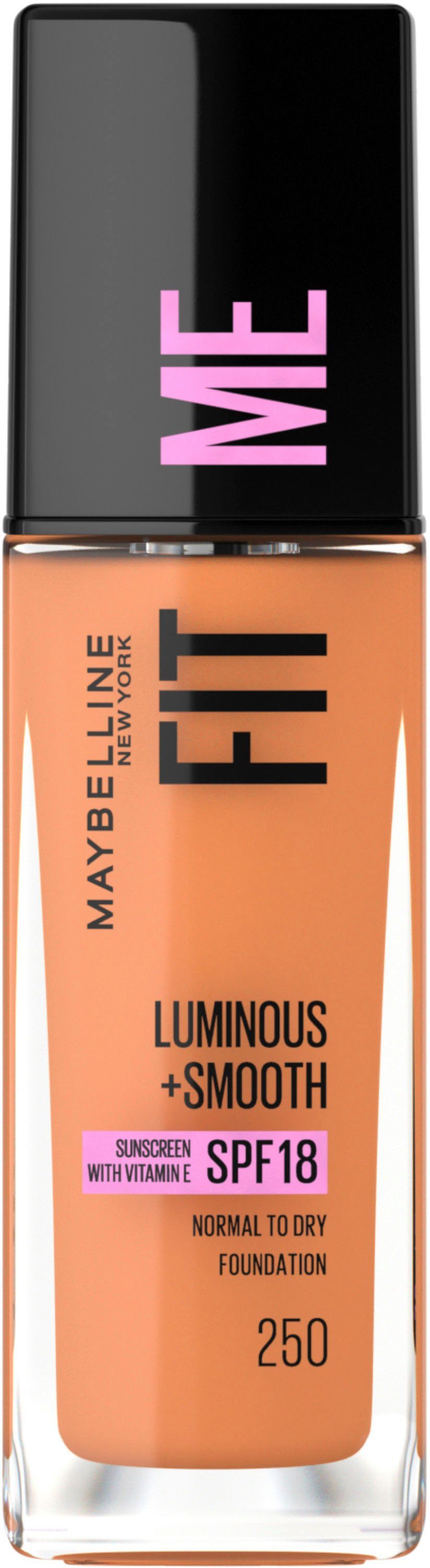 MAYBELLINE NEW YORK Foundation Fit Me! Liquid Make-Up, mit langanhaltender Formel