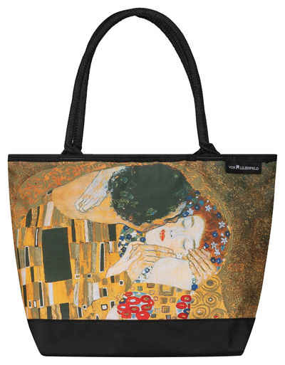 von Lilienfeld Handtasche Shopper Gustav Klimt Der Kuss mit Motivdruck