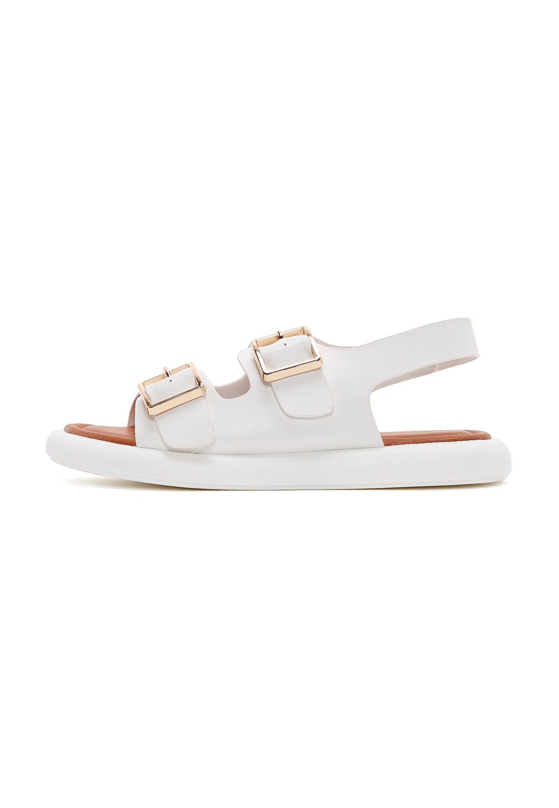 Sandalen aus Kunstleder Sandale
