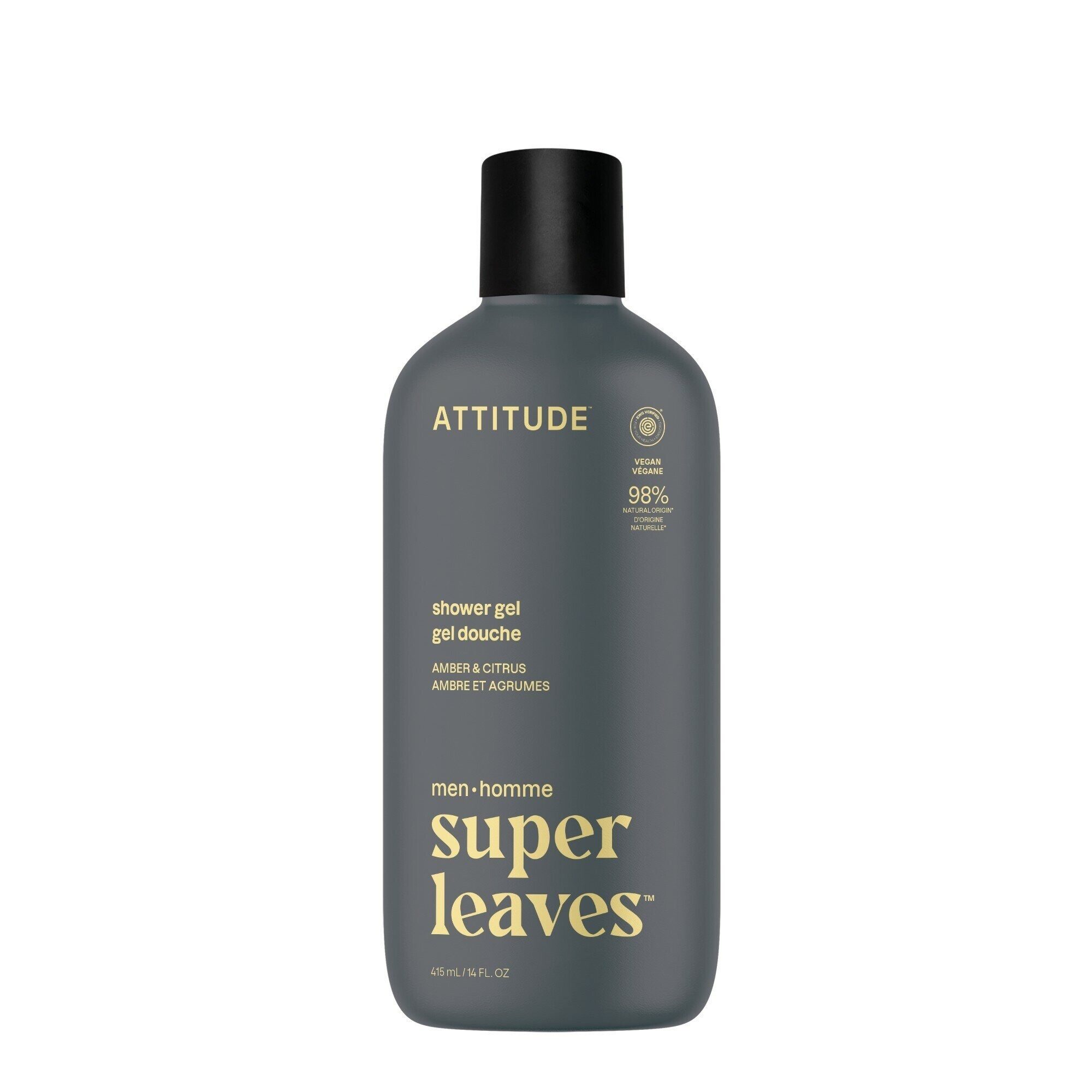 Attitude Duschgel Super Leaves Amber & Citrus